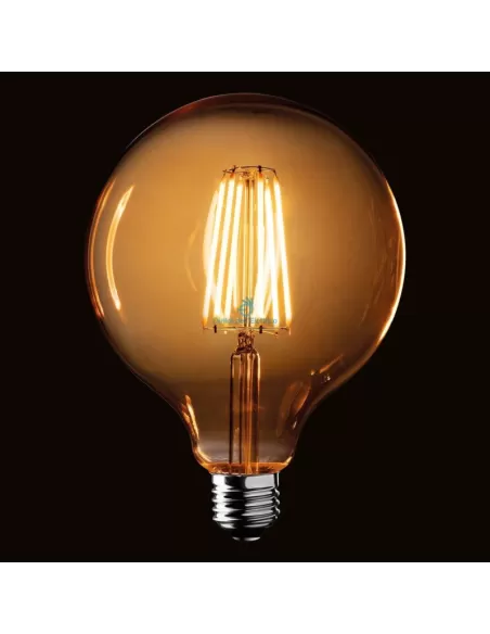 Wiva 12100572 Kabel-Globus, antik, E27, 6 W, 2000 K